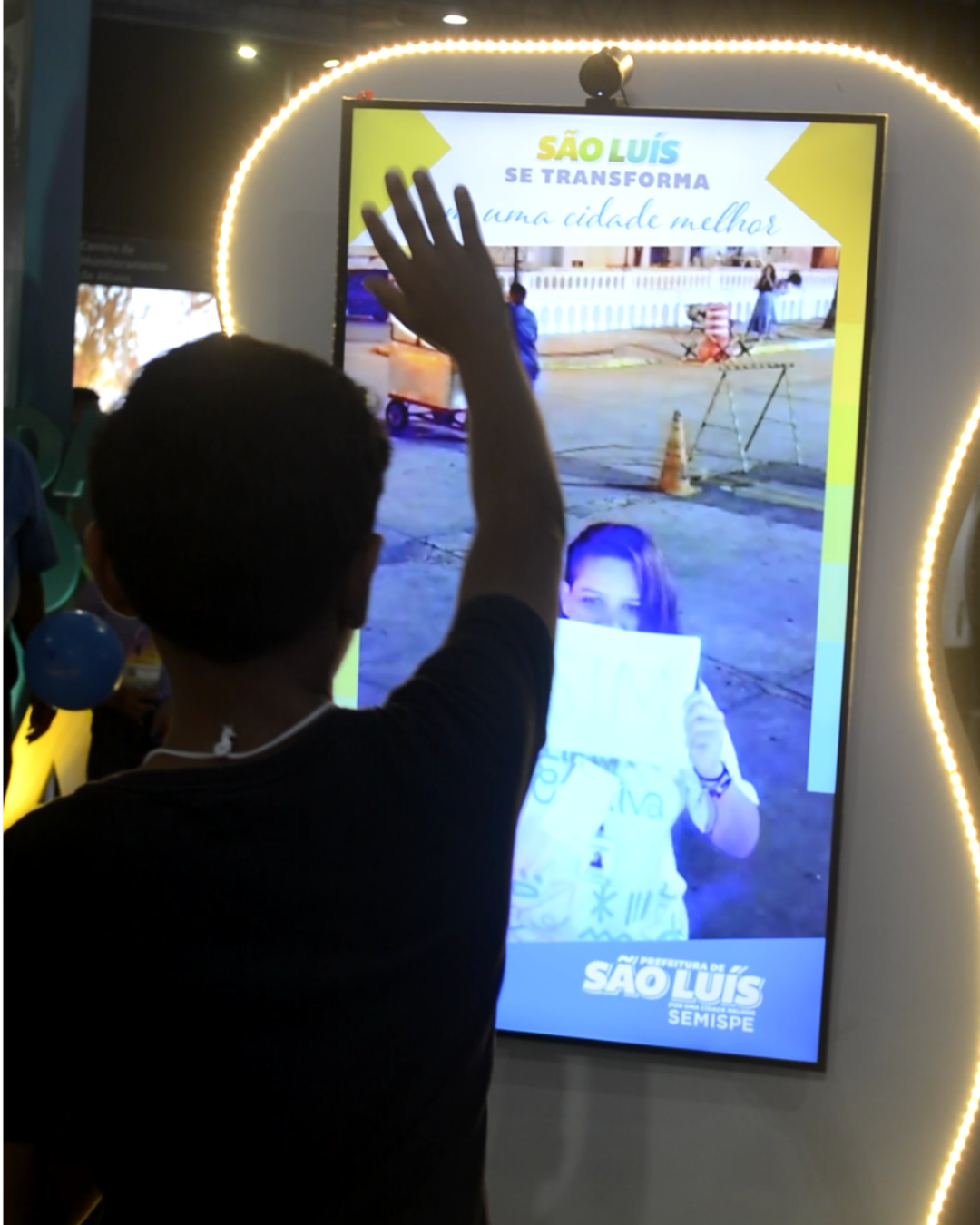 Portal de vídeo para totens da prefeitura